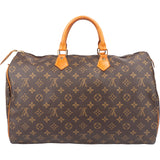 Louis Vuitton Canvas Monogram Speedy 40 Handbag