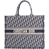 Christian Dior Large Book Tote Monogram Shopper Bag