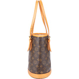Louis Vuitton Canvas Monogram Bucket PM Handbag
