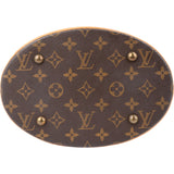 Louis Vuitton Canvas Monogram Bucket PM Handbag