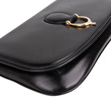 Gucci Black Leather Shoulder Bag