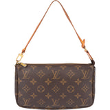 Louis Vuitton Canvas Monogram Pochette Accessoire Handbag