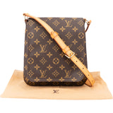 Louis Vuitton Canvas Monogram Salsa Musette PM Shoulder Bag