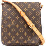 Louis Vuitton Canvas Monogram Salsa Musette PM Shoulder Bag