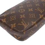 Louis Vuitton Canvas Monogram Pochette Accessoire Handbag
