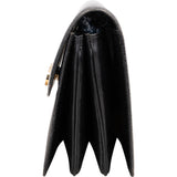 Gucci Black Leather GG Clutch Bag