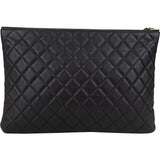 Chanel Quilted Lambskin CC Charms Clutch