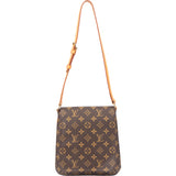 Louis Vuitton Canvas Monogram Salsa Musette PM Shoulder Bag
