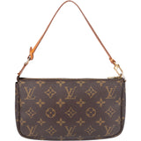 Louis Vuitton Canvas Monogram Pochette Accessoire Handbag