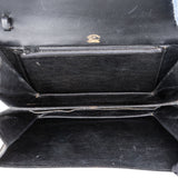 Gucci Black Leather GG Clutch Bag