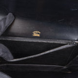 Gucci Black Leather GG Clutch Bag