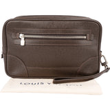 Louis Vuitton Brown Taiga Leather Pavel Clutch