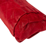 Chanel Quilted Iridescent Calfskin Single Flap Shoulder Bag