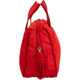 Prada Red Nylon Pailetten Handbag