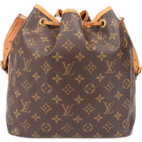 Louis Vuitton Canvas Monogram Sac Noe Petit Shoulder Bag