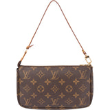 Louis Vuitton Canvas Monogram Pochette Accessoire Handbag