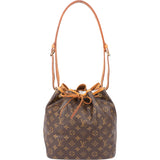 Louis Vuitton Canvas Monogram Sac Noe Petit Shoulder Bag