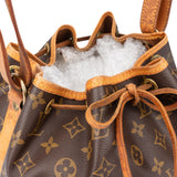 Louis Vuitton Canvas Monogram Sac Noe Petit Shoulder Bag