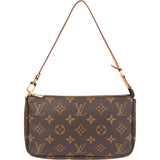 Louis Vuitton Canvas Monogram Pochette Accessoire Handbag