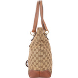 Gucci GG Monogram Leather Charm Handbag