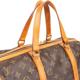 Louis Vuitton Canvas Monogram Sac Souple 35 Handbag