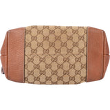 Gucci GG Monogram Leather Charm Handbag