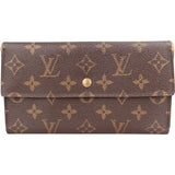 Louis Vuitton Canvas Monogram Sarah Wallet