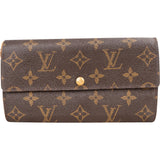 Louis Vuitton Canvas Monogram Sarah Wallet