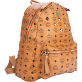 MCM Visetos Monogram Spikes Backpack