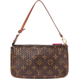 Louis Vuitton Limited Perforated Monogram Pochette Accessoire Handbag