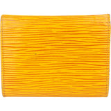 Louis Vuitton Yellow Epi Leather Mini Wallet