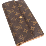 Louis Vuitton Canvas Monogram Sarah Wallet