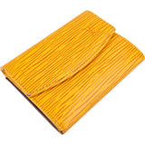 Louis Vuitton Yellow Epi Leather Mini Wallet