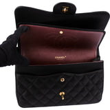 Chanel Quilted Lambskin Jumbo Double Flap Crossbody Bag