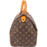 Louis Vuitton Canvas Monogram Speedy 35 Handbag
