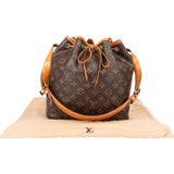 Louis Vuitton Canvas Monogram Sac Noe Petit Shoulder Bag