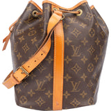Louis Vuitton Canvas Monogram Sac Noe Petit Shoulder Bag