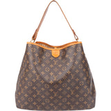 Louis Vuitton Canvas Monogram Delightful MM Handbag