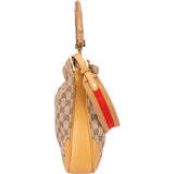 Gucci GG Monogram Bamboo Handbag