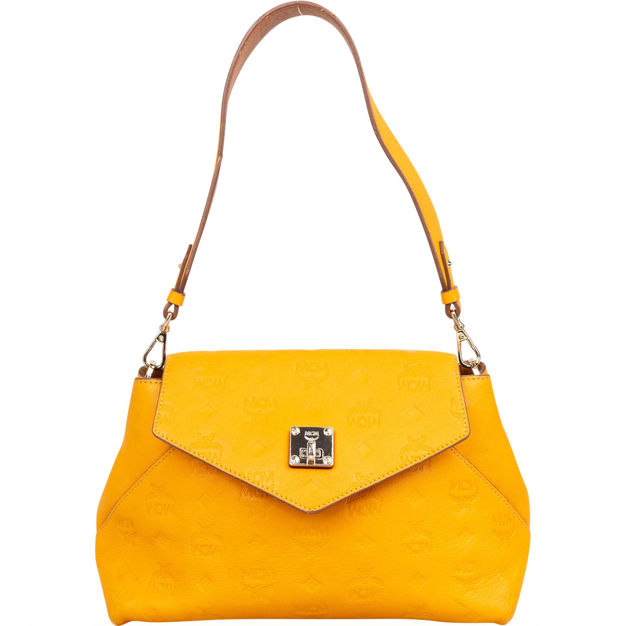 MCM Visetos Monogram Essential Shoulder Bag - vintageandkickz