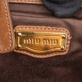 Miu Miu Classic Leather City Handbag