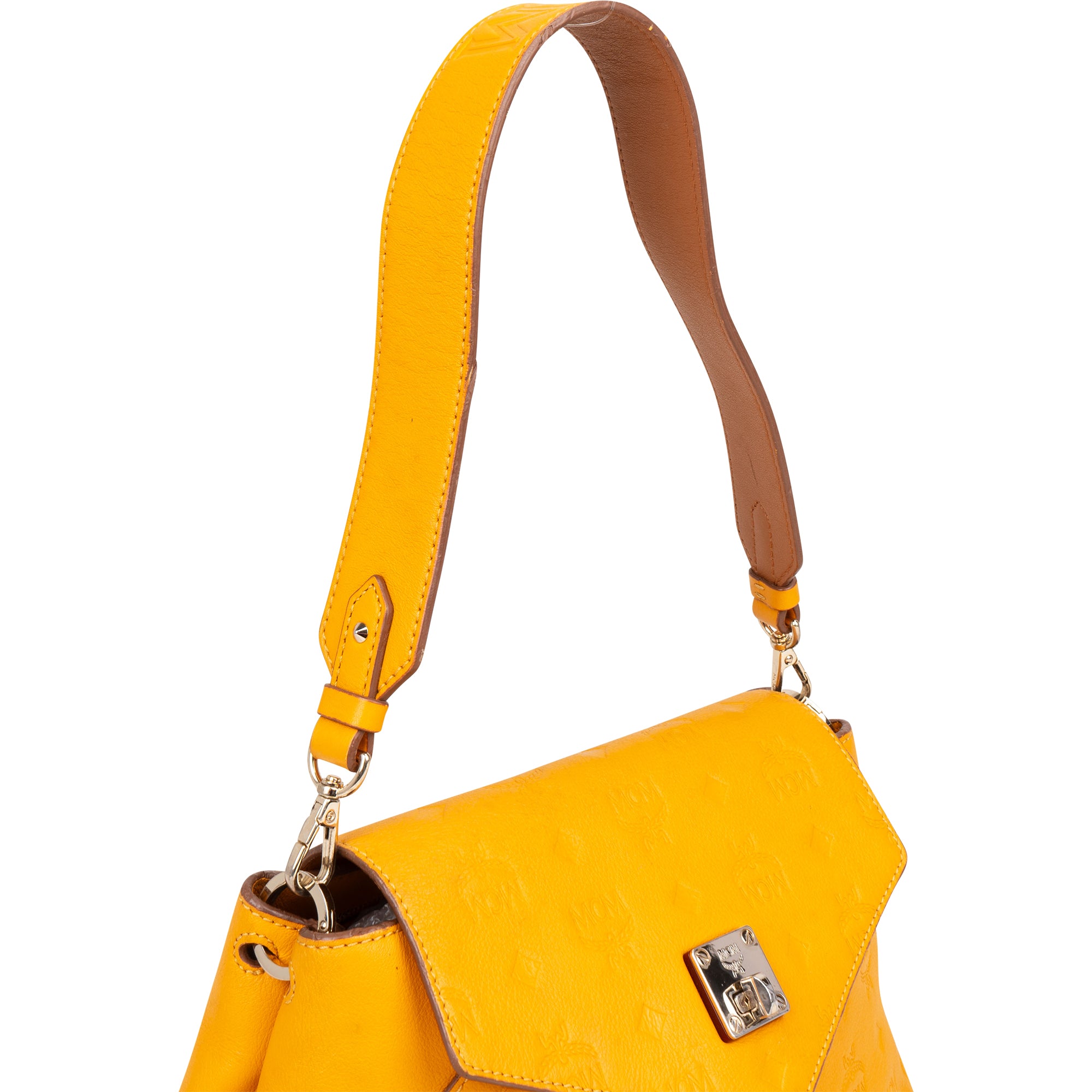 MCM Visetos Monogram Essential Shoulder Bag - vintageandkickz