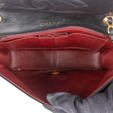 Chanel Quilted Lambskin 24K Gold Single Flap Crossbody Bag