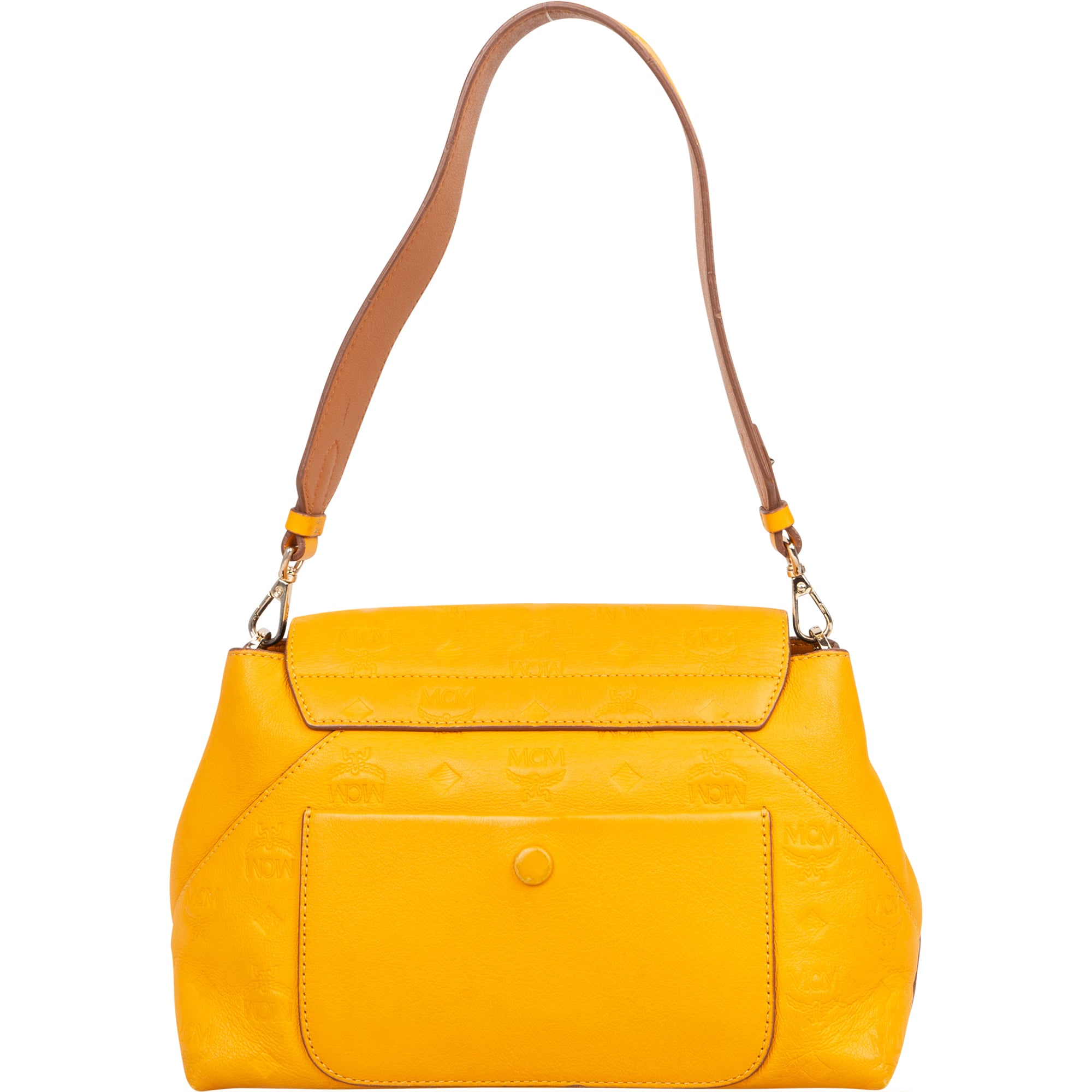 MCM Visetos Monogram Essential Shoulder Bag - vintageandkickz