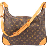 Louis Vuitton Canvas Monogram Boulogne Crossbody Bag