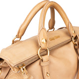 Miu Miu Leather City Handbag