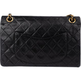 Chanel Quilted Lambskin 24K Gold Medium Double Flap Shoulder Bag