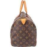Louis Vuitton Canvas Monogram Speedy 30 Handbag