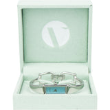 Gucci Silver Tone Blue Dial 1500L Women Watch