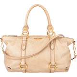 Miu Miu Leather City Handbag